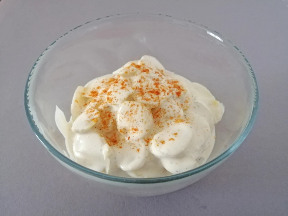 Erd&auml;pfelsalat mit Mayonnaise