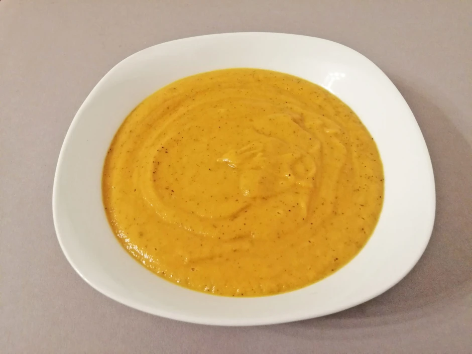 Scharfe Karottencremesuppe