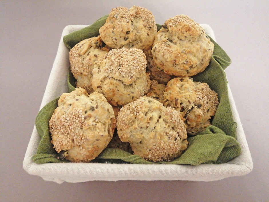 Frühstücksbrötchen aus Dinkelmehl