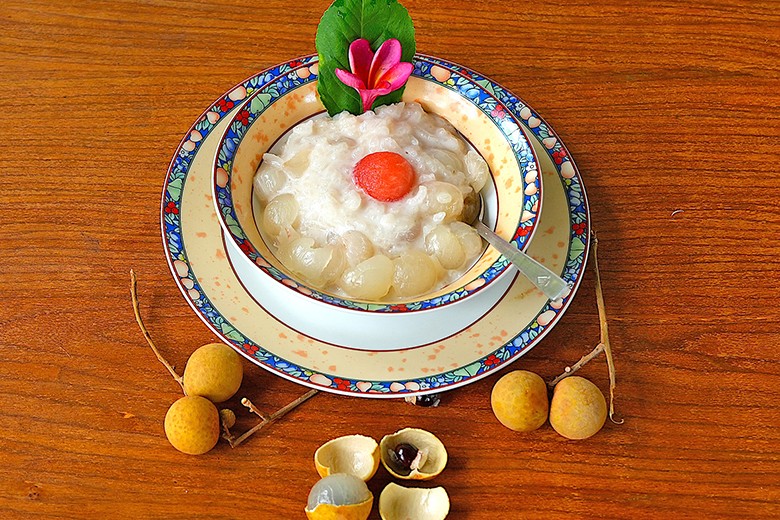 Klebreis mit Longan alla Desi