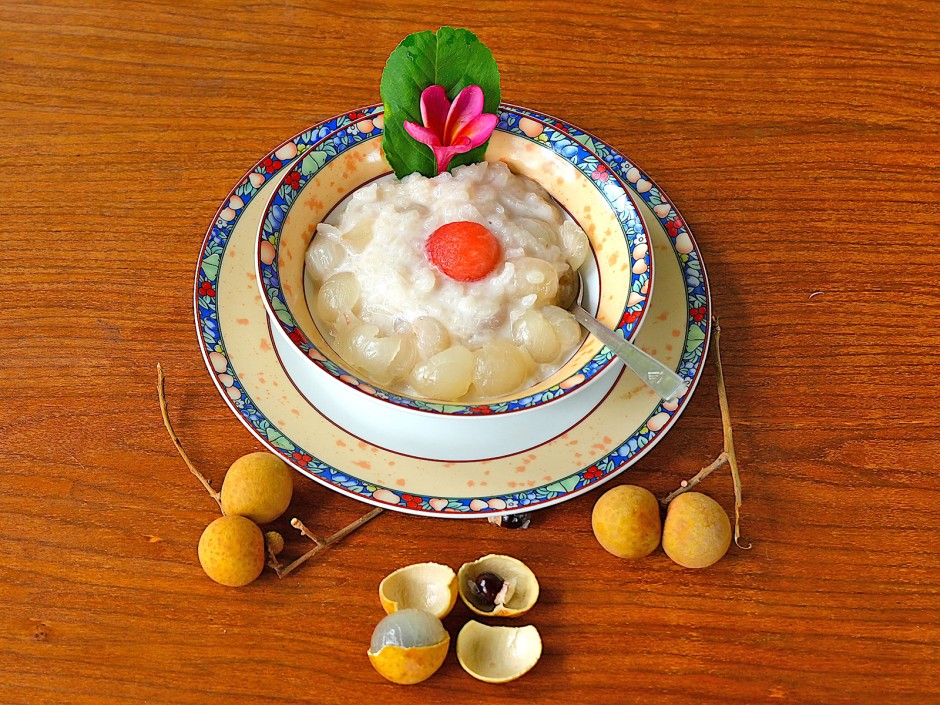 Klebreis mit Longan alla Desi