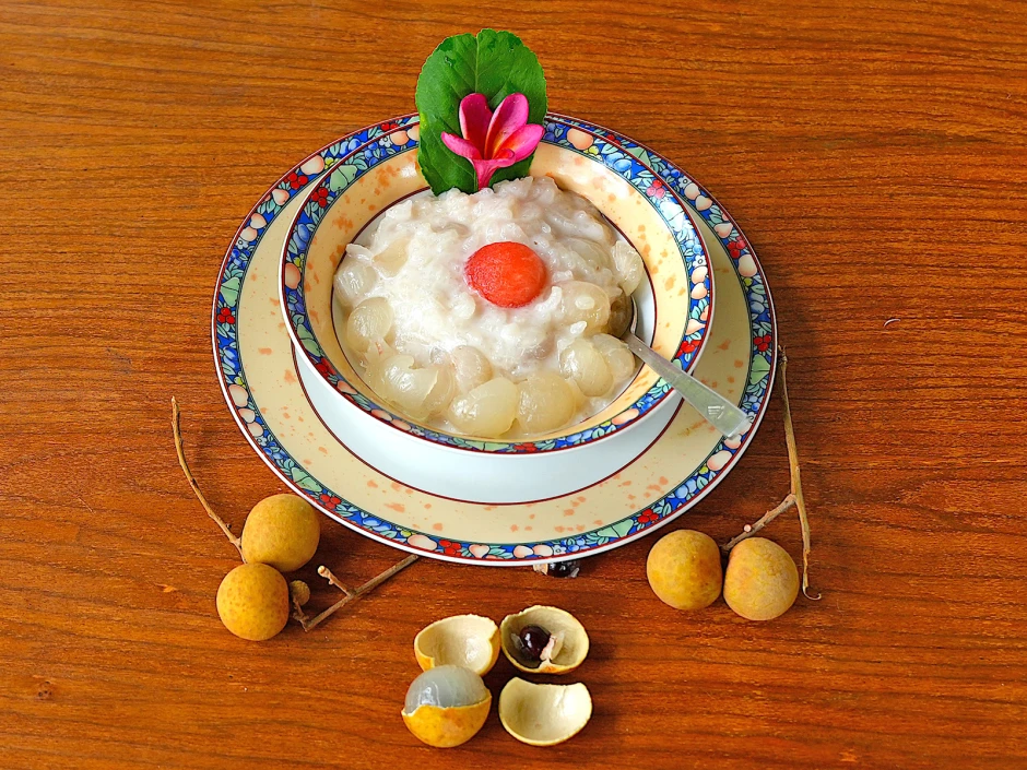 Klebreis mit Longan alla Desi