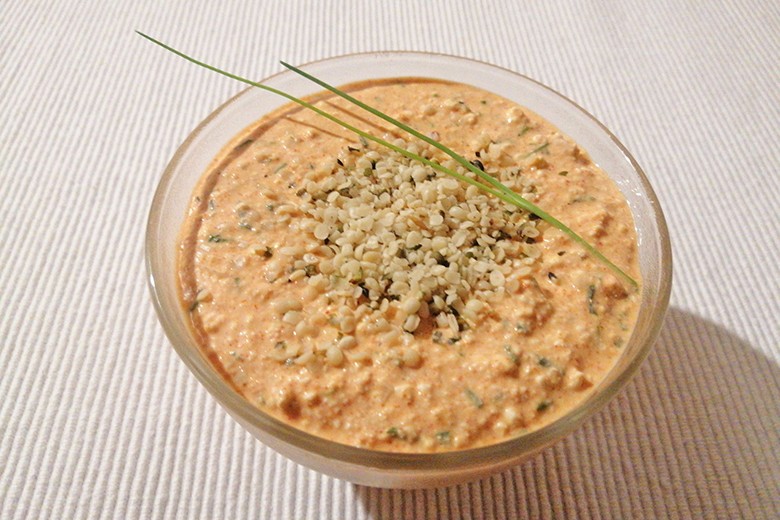 Hanf-Topfenkäse