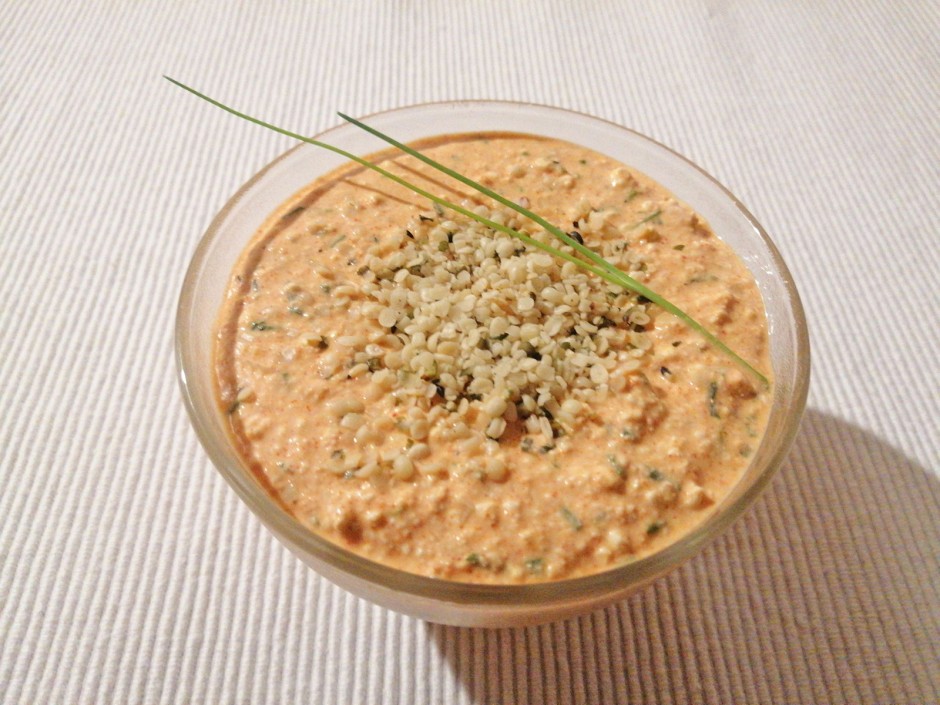 Hanf-Topfenkäse