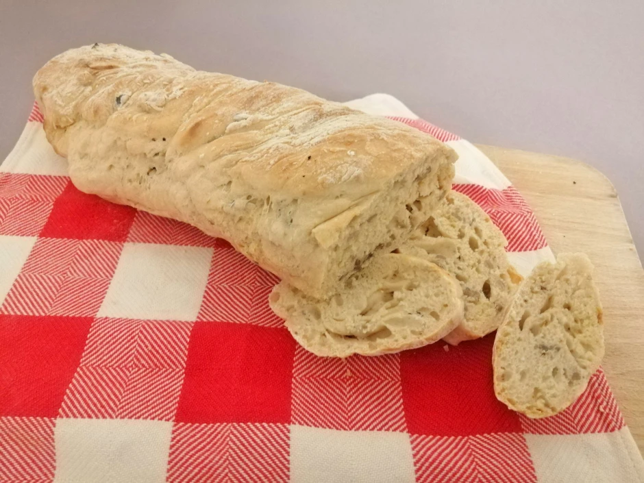 Dinkel-Sonnenblumenkern-Baguette