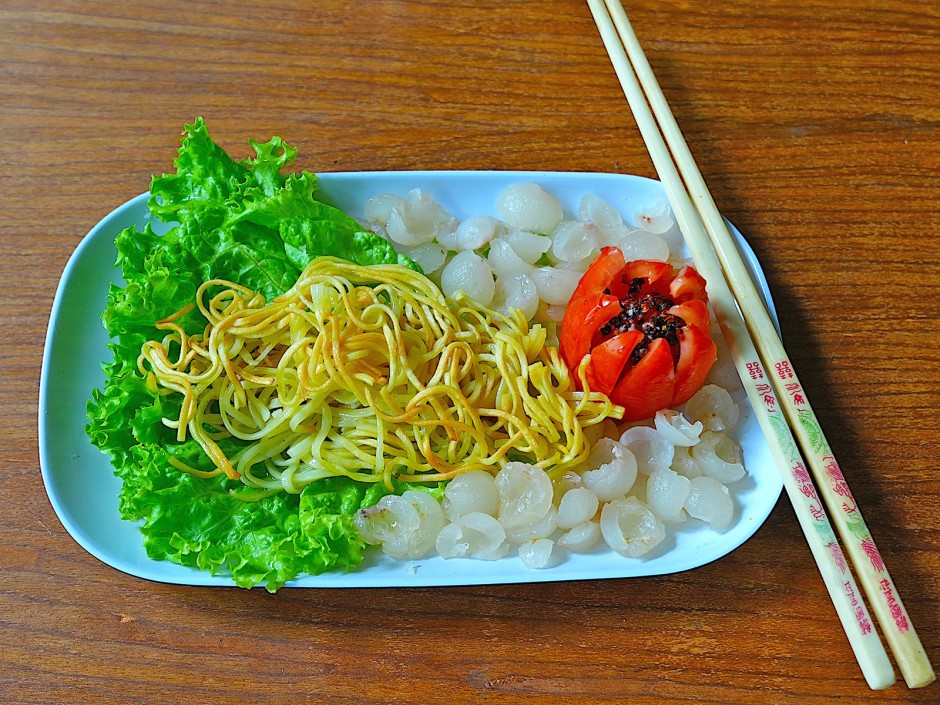 Nudeln mit Longan