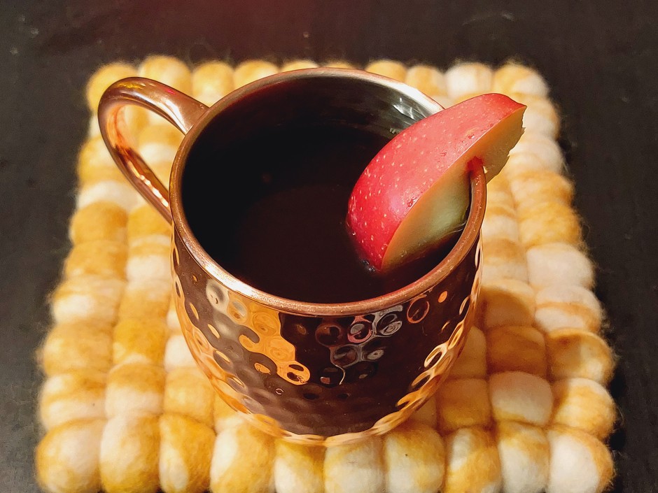 Brombeer-Apfelpunsch