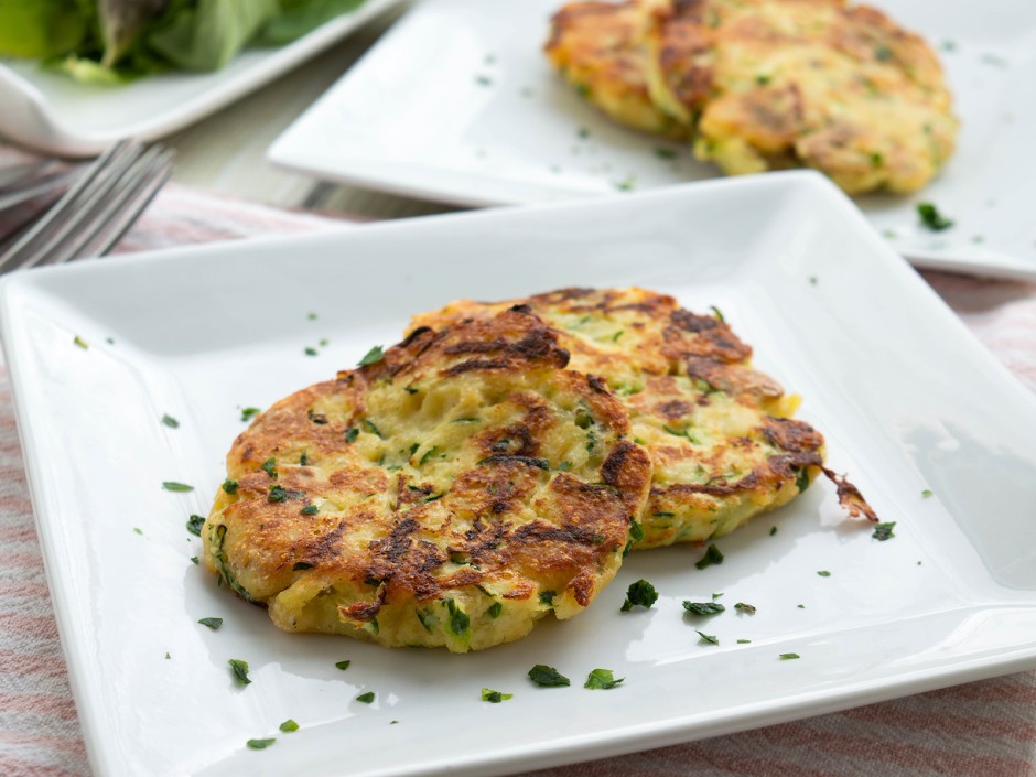 Zucchini-Ricottataler