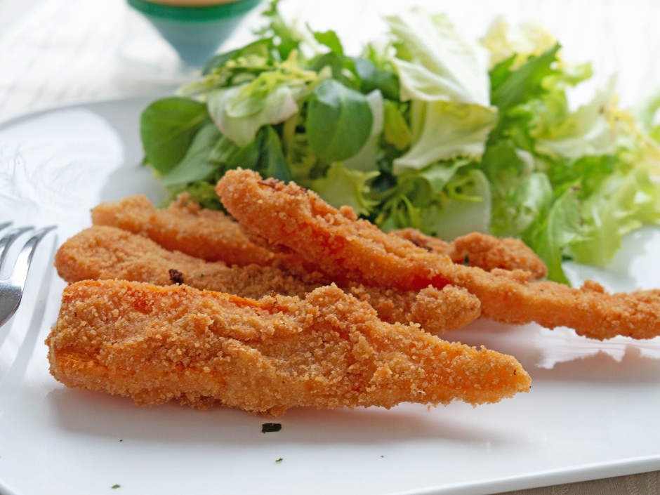 Karottenschnitzel