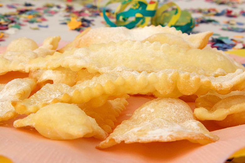 Chiacchiere italienisches Karnevalsgebäck
