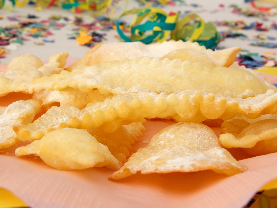 Chiacchiere italienisches Karnevalsgebäck