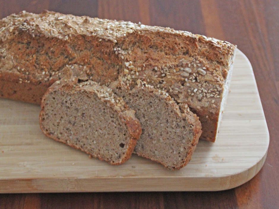 Schnelles Körndlbrot mit Dinkelmehl