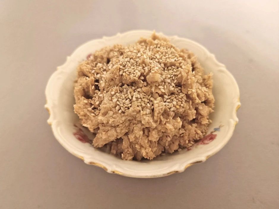 Sesam-Erdmandel-Aufstrich mit Kokosbl&uuml;tenzucker