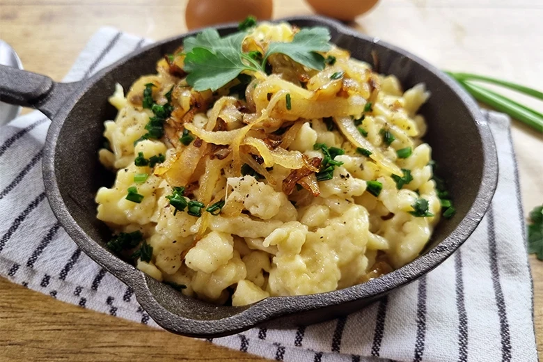 Vorarlberger Käsespätzle
