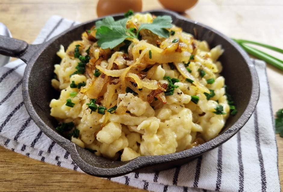 Vorarlberger Käsespätzle
