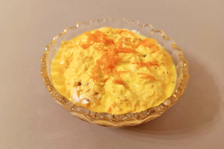 Histaminarmer Karottensalat