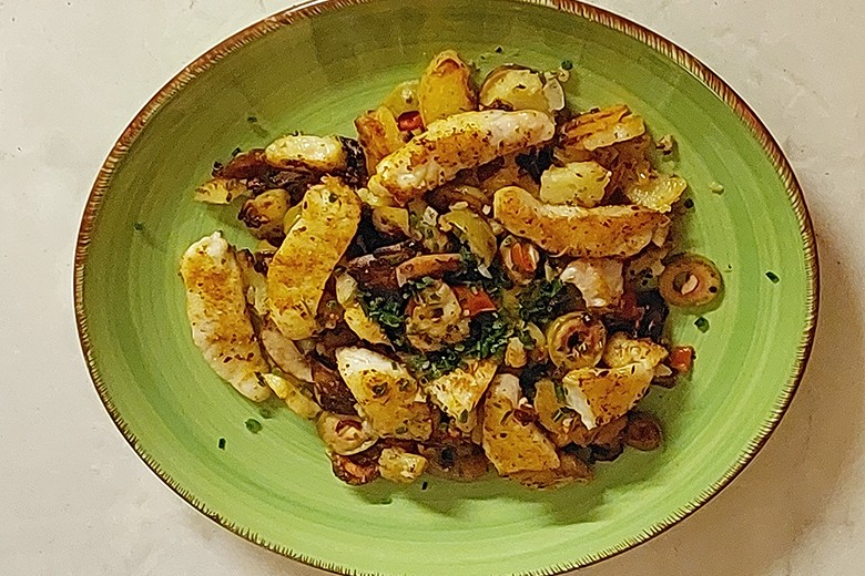 Kartoffel-Fisch-Pfanne