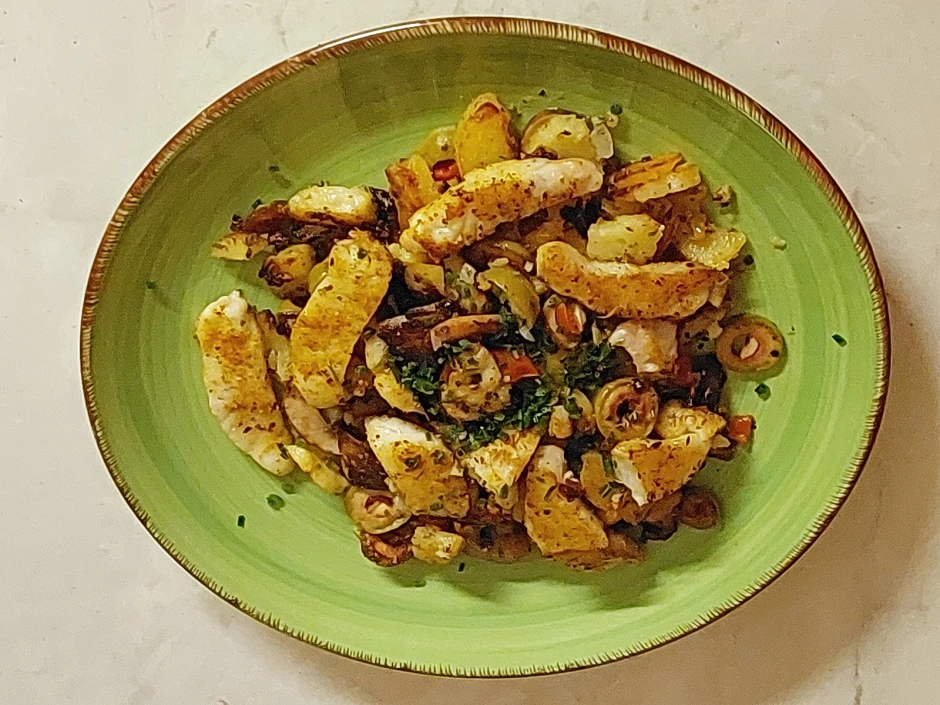 Kartoffel-Fisch-Pfanne