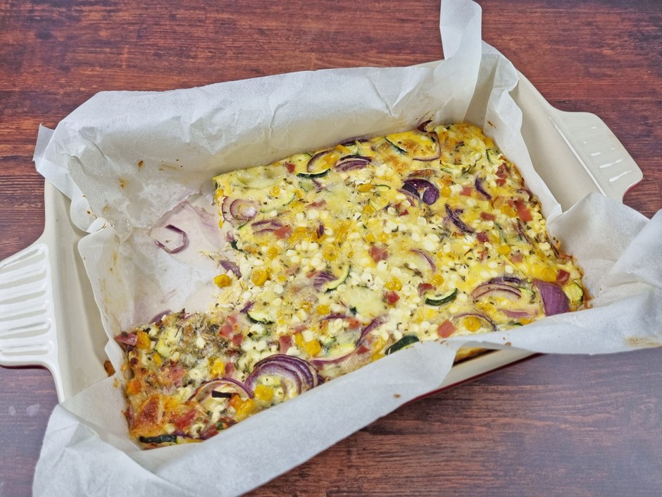 Low-Carb Schüttelpizza ohne Teig 