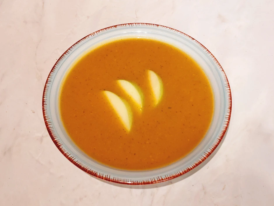 K&uuml;rbis-Apfel-Suppe