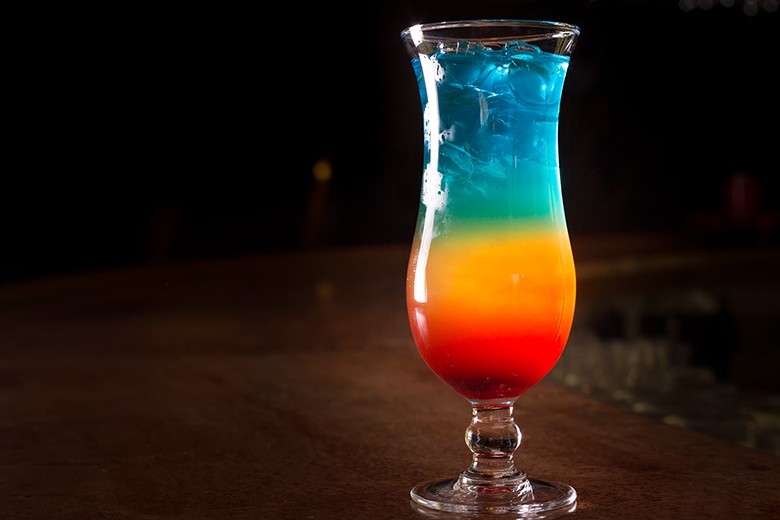 Regenbogen Cocktail