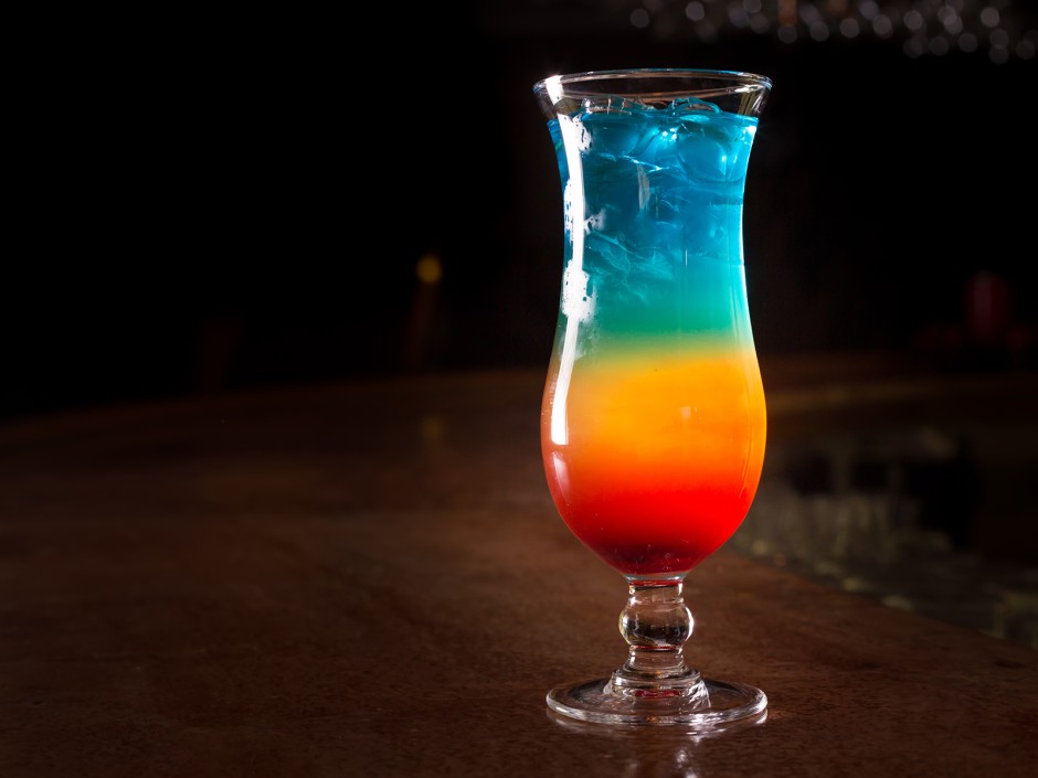Regenbogen Cocktail