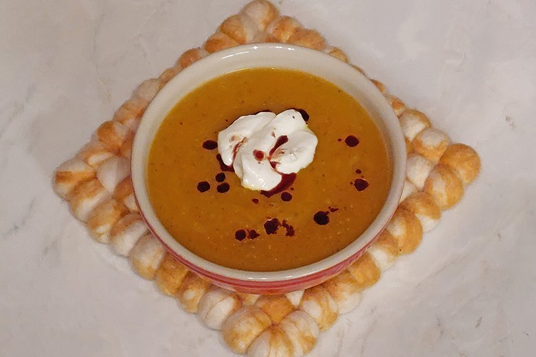 Kürbis-Orangensuppe