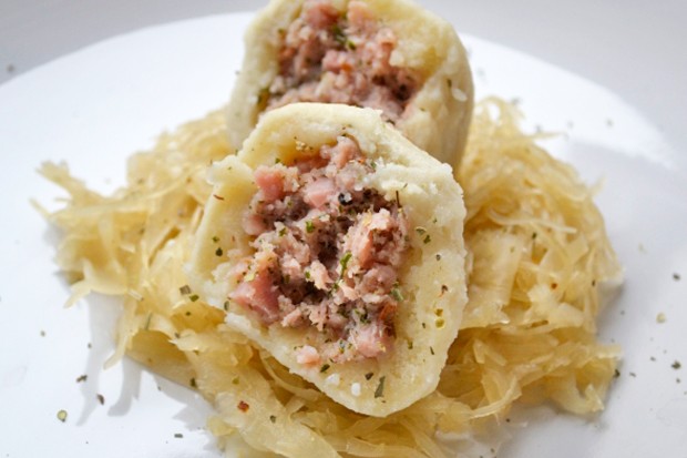 Hascheeknödel