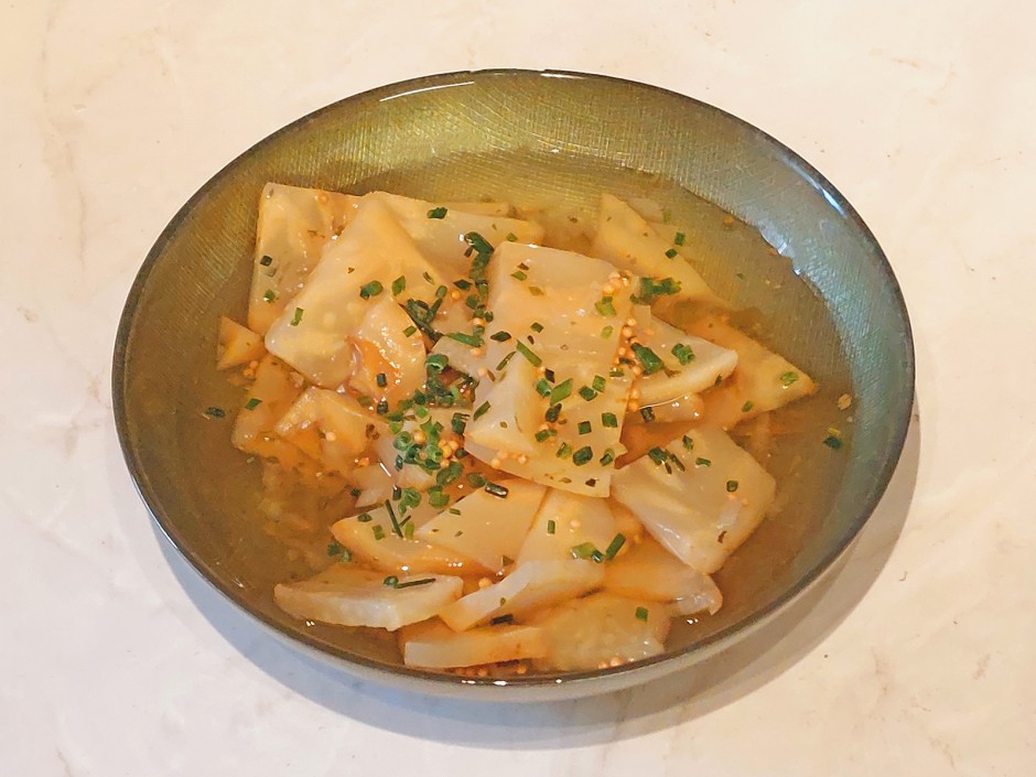 Eingekochter Sellerie-Salat