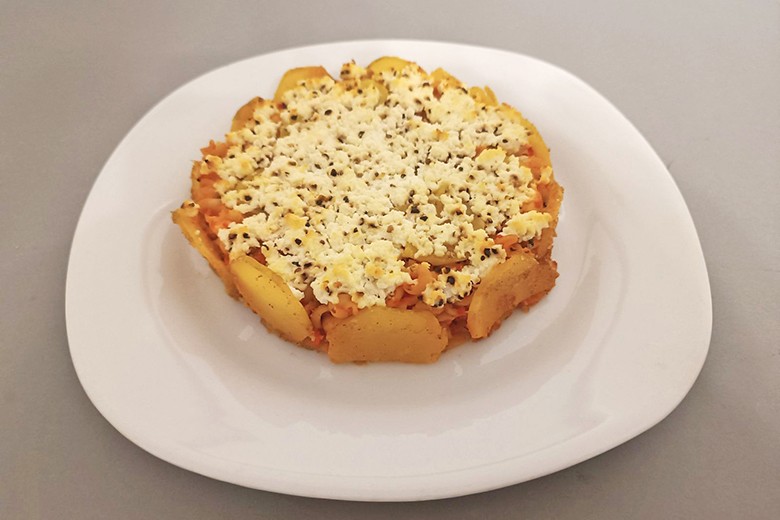 Nudel-Erdäpfel-Torte