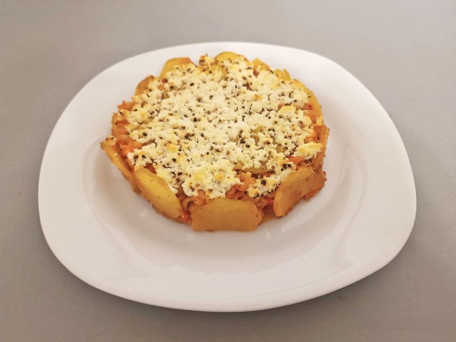 Nudel-Erdäpfel-Torte