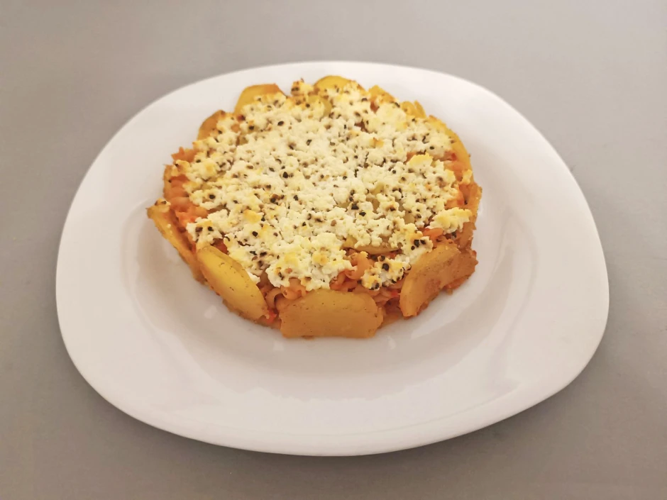 Nudel-Erdäpfel-Torte