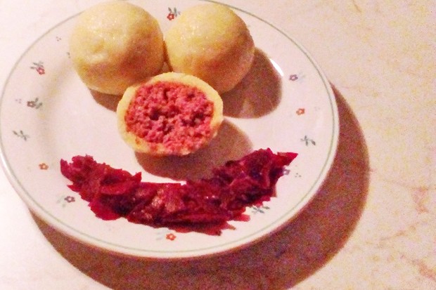 Hascheeknödel