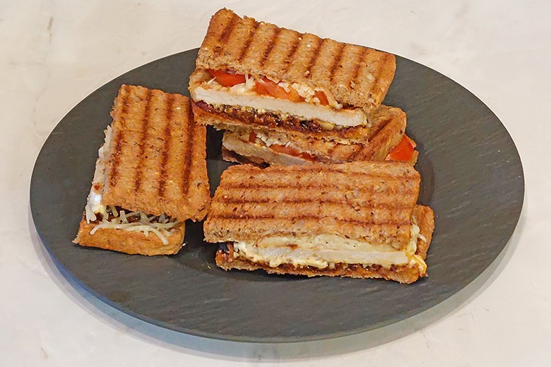Schnitzel-Sandwich