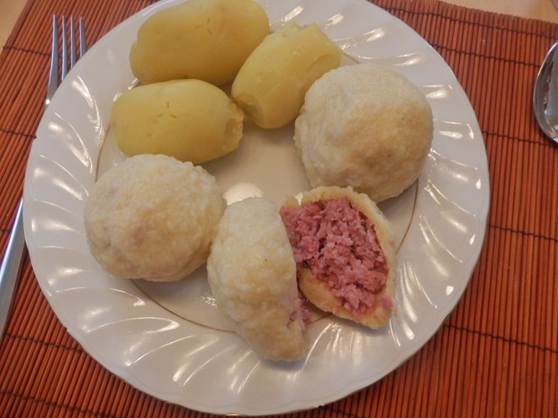 Hascheeknödel