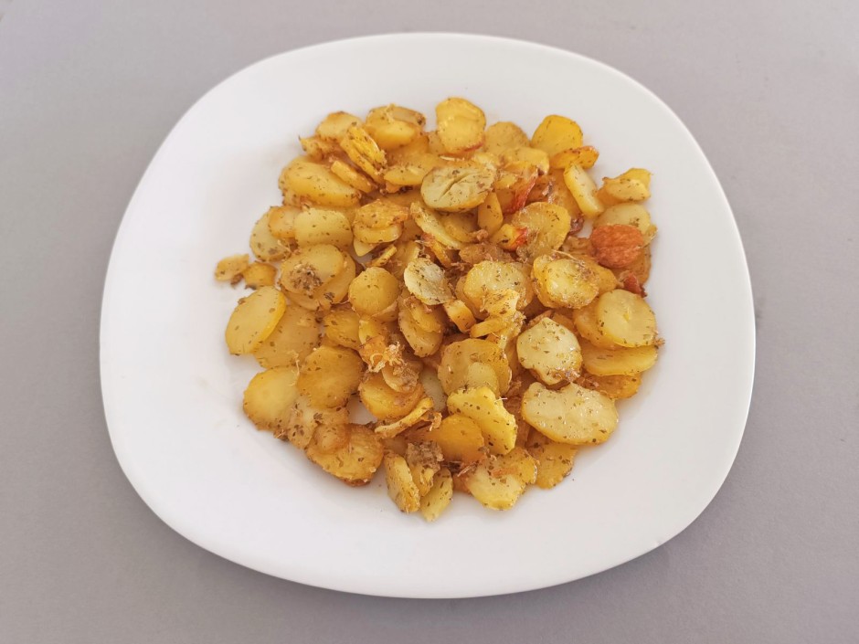 Ingwer-Oregano-Erdäpfel aus dem Backrohr