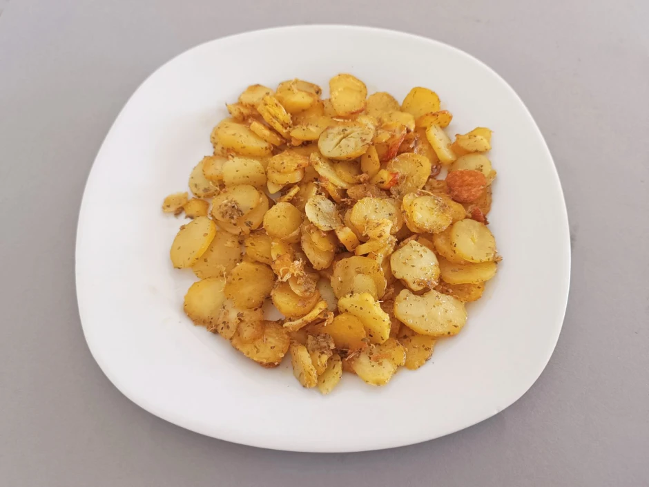 Ingwer-Oregano-Erdäpfel aus dem Backrohr