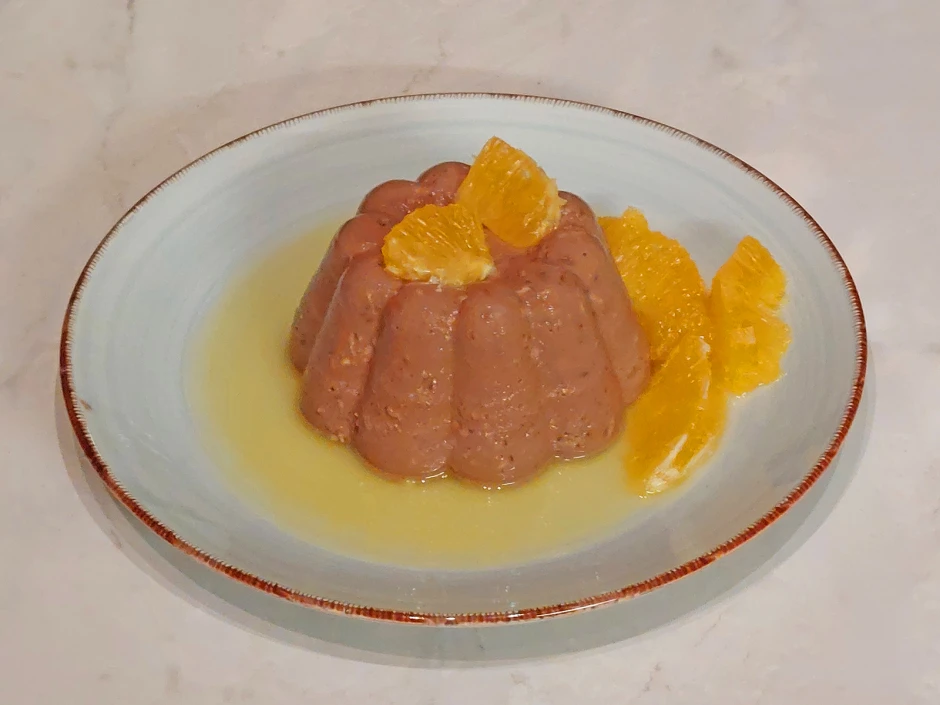 Schokoladen-Orangenpudding