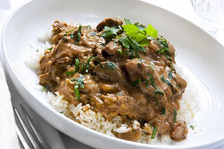 Boeuf Stroganoff