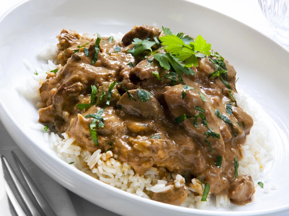 Boeuf Stroganoff