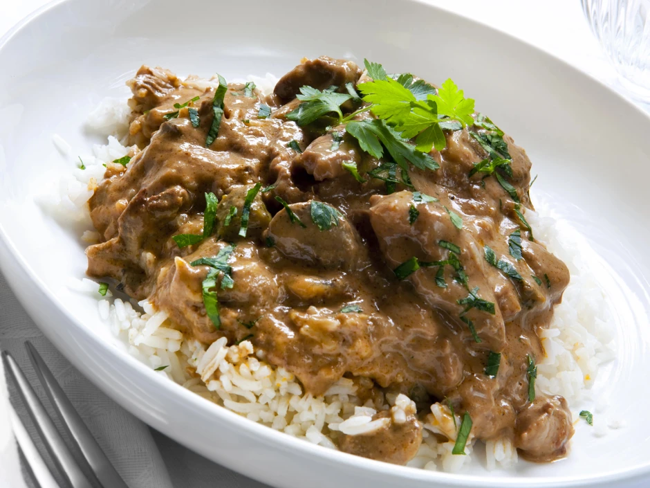 Boeuf Stroganoff