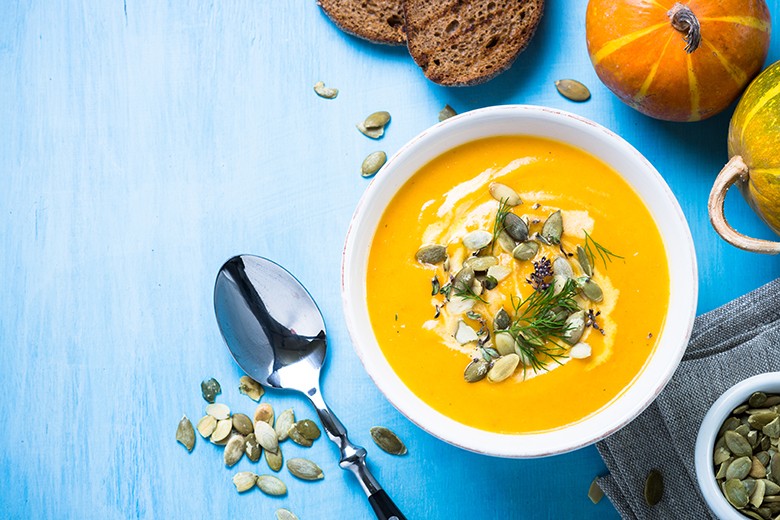 Kürbissuppe
