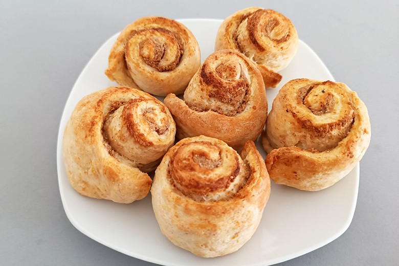 Süße Dinkel-Schnecken