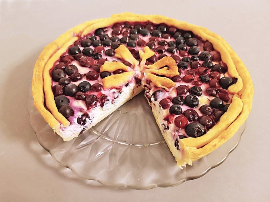 Beeren-Topfen-Tarte