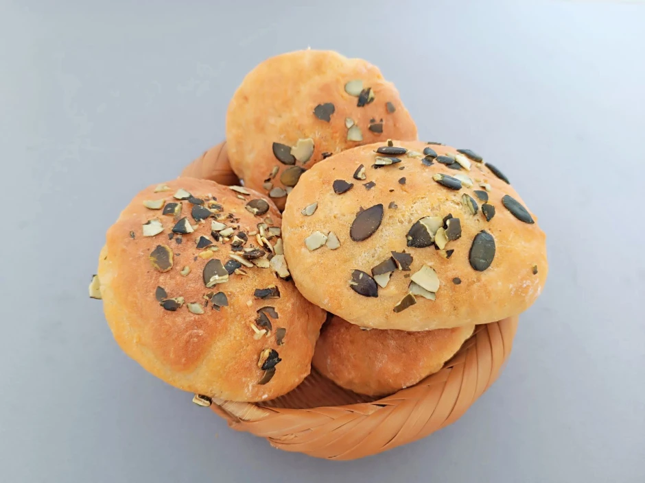 Schnelle Fr&uuml;hst&uuml;cks-Dinkelbr&ouml;tchen