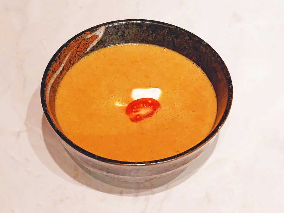 Linsensuppe nach indischer Art