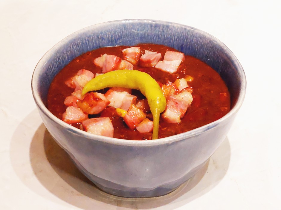 Chili con Carne mit Schoko und Zimt