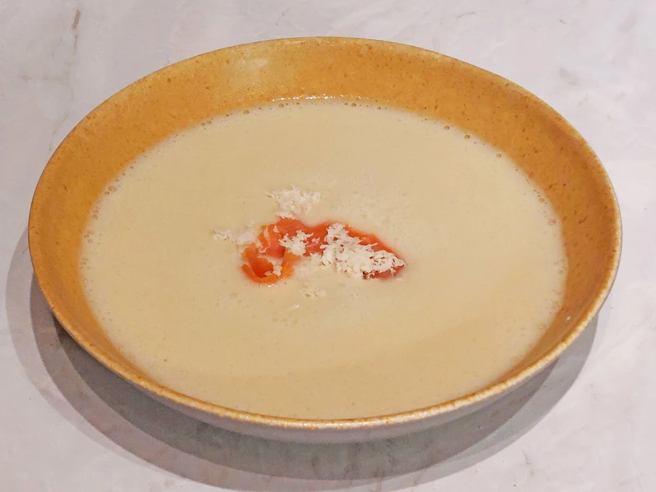 Kartoffel-Kren-Schaumsuppe