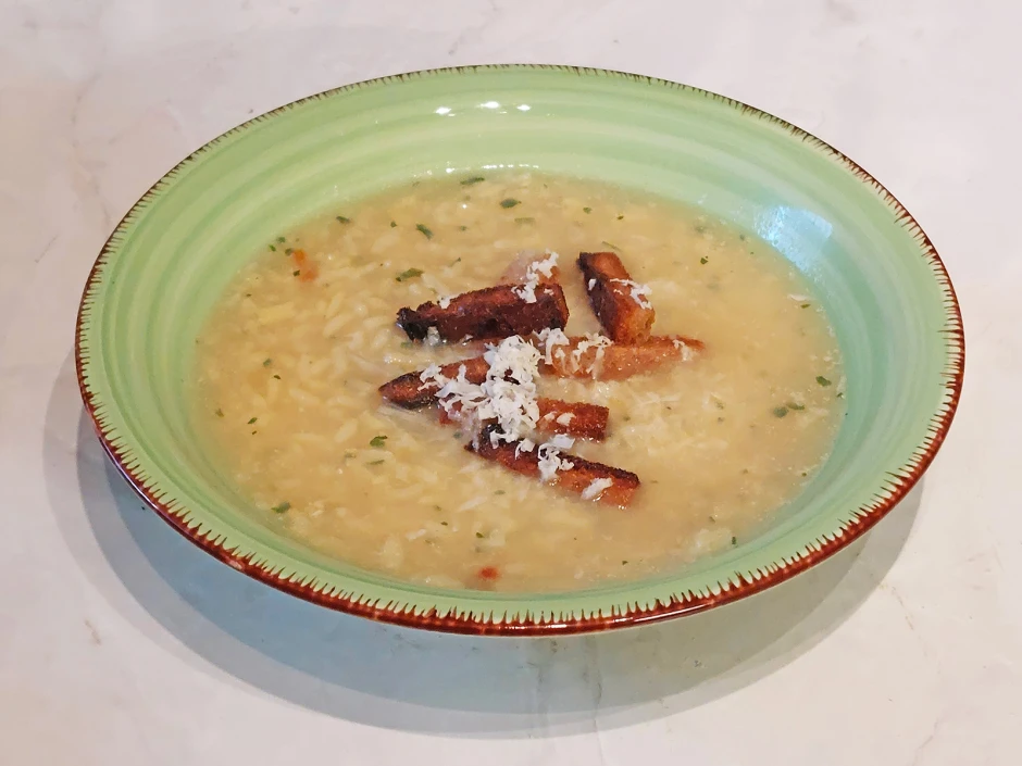 Reissuppe mit Kren
