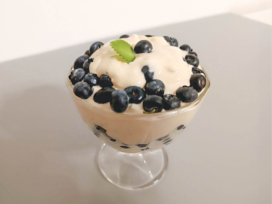 Schwarzbeertraum Dessert